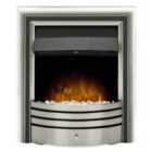 Adam 2kW Astralis 6-in1 Electric Fire in Chrome with Remote Control