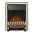 Focal Point Fires 2kW Elegance LED Electric Fire - Antique Brass
