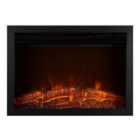 Focal Point Fires 2kW Medford Electric Inset Wall Fire - Black