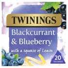 Twinings Blueberry and Blackcurrant Fruit Tea Bags 20, 40g