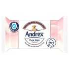 Andrex Pure Care Flushable Washlets Moist Toilet Tissue Wipes, 36 sheets