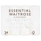 Essential White Ultra Soft Bathroom Tissue, 24x240sheets