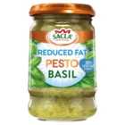 Sacla Reduced Fat Basil Pesto (Allergen Update) 190g