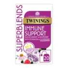 Twinings Superblends Immune Support Blackcurrant & Raspberry 20 per pack