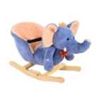 Jouet Kids Elephant Rocking Seat with Sound - Blue