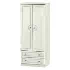 Ready Assembled Lisbon Two Door Two Drawer Wardrobe Ash