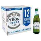 Peroni Nastro Azzurro 0.0% Alcohol Free Lager, 12x330ml