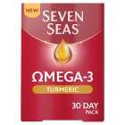 Seven Seas Omega 3 + Turmeric, 30s