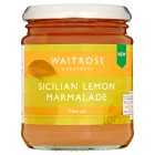 Waitrose Thick Cut Sicilian Lemon Marmalade, 340g