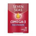 Seven Seas Omega-3 Fish Oil Max Strength with Vitamin D Capsules 30 per pack