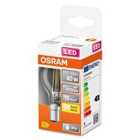 Osram 40W Filament Clear B15D Mini Globe LED Bulb - Warm White