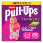 Huggies Pull-Ups Trainers Day Girls Nappy Pants, Size 5-6+ (2-4 Yrs) 36 per pack