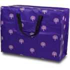Sorti Extra Large Laundry Storage Bag - Purple Trees Print