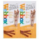 Webbox Cats Delight Chicken and Liver Tasty Sticks Cat Treats 6 x 30g