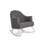 OBaby Round Back Rocking Chair Grey