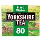 Taylors Of Harrogate Yorkshire Tea For Hard Water 80 Tea Bags 250g