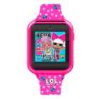 LOL Surprise kids interactive watch with printed soft silicone strap.