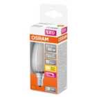 Osram Candle 40W LED Filament Frosted SES Dimmable Bulb