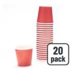 Small Red Party Shot Cups 20 per pack