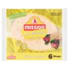 Mission Deli Wheat & White Mini Wraps 6 per pack