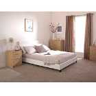 Bed in a Box Single Faux Leather White