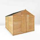 Mercia Overlap Apex Windowless Value Shed 10 x 8ft