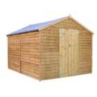 Mercia Overlap Apex Windowless Value Shed - 12 x 8ft