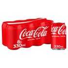 Coca-Cola Original Taste Can, 8x330ml