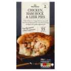 Morrisons Pub Style 2 Chicken Pies 440g