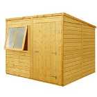 Shire 8ft x 6ft Wooden Pent Garden Shed