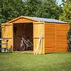 Shire Overlap 10 x 6 Shed With Double Doors and No Windows