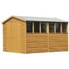 Shire Overlap 6ft x 10ft Wooden Garden Shed