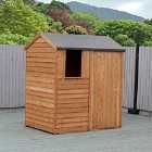 Shire Overlap 6' x 4' Single Door Reverse Apex shed