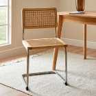 Naya Canteliver Dining Chair, Natural Cane