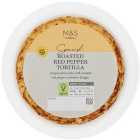 M&S Roasted Red Pepper Tortilla 250g