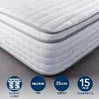 Hotel Memory Foam Pillow Top 2000 Pocket Sprung Mattress