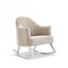 OBaby Round Back Rocking Chair Oatmeal