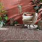 Sunset Terracotta Mix Indoor Outdoor Rug