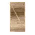 Forest Garden 5'11'' x 2'11'' (180 x 90cm) Double Slatted Gate