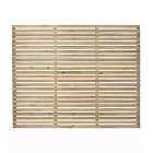 Forest Garden 4'11'' x 5'11'' (150 x 180cm) Pressure Treated Slatted Fence Panel