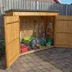 Forest Garden Dip Treated Large Pent Outdoor Store
