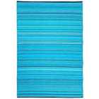 Green Decore 120 x 180cm Reversible Outdoor Rug - Turquoise/Green