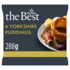 Morrisons The Best 6 Beef Dripping Yorkshire Puddings 240g