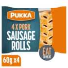 Pukka Sausage Rolls 4 Pack 240g