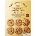 M&S Ready to Bake Belgian Milk Chocolate Cookie Dough 204g