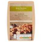 Waitrose Garlic Focaccia Mix, 500g