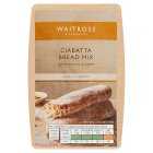 Waitrose Ciabatta Bread Mix, 500g