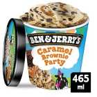 Ben & Jerry's Caramel Brownie Party Ice Cream Tub 465ml