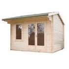Shire Marlborough 10 ft x 12 ft Log Cabin
