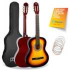 3rd Avenue Full Size Classical Guitar Pack - Sunburst